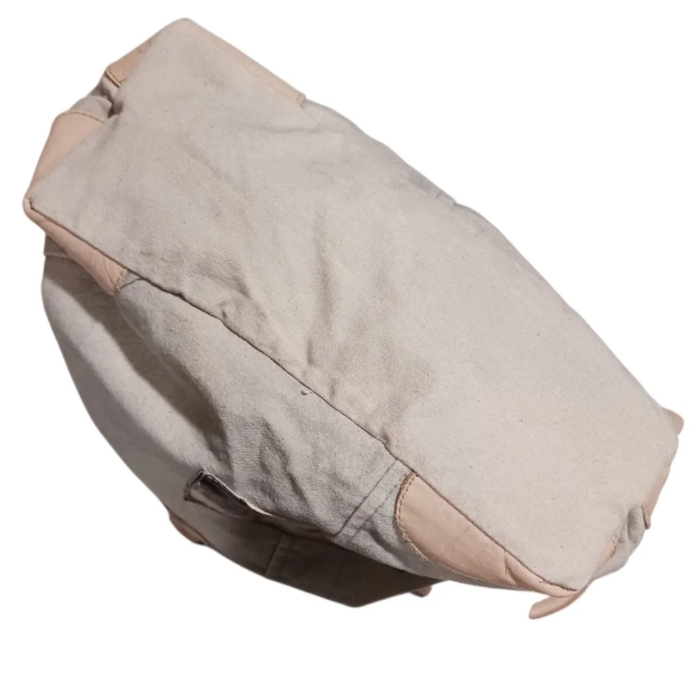 Vintage Addiction Mermaid Canvas Leather Tote - Picture 7 of 13